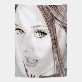 Brunette 2 Tapestry