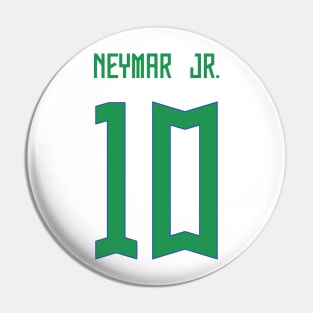 Neymar Jr Brazil Home Jersey 2023 Pin