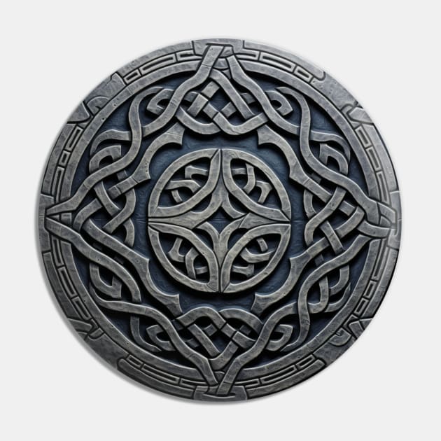 Norse Eternity Knot Odin Viking Pin by Nightarcade