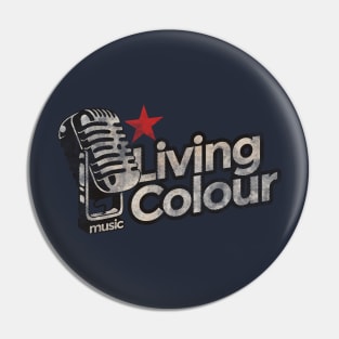 Living Colour Vintage Pin