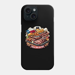 Texas bbq lover dad Phone Case