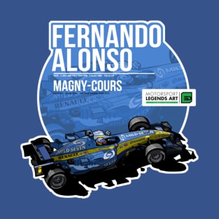 Fernando Alonso 2005 Magnycours T-Shirt