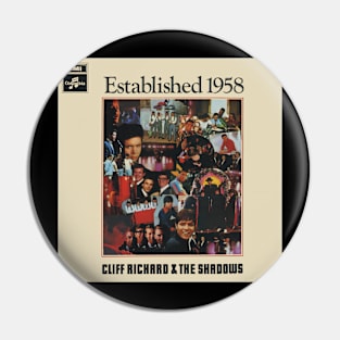 Cliff Richard and The Shadows Established 1958 Album Cover. Pin