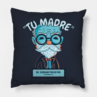 Freud Psychoanalysis Espanol Pillow