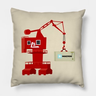 Working Crane Pillow