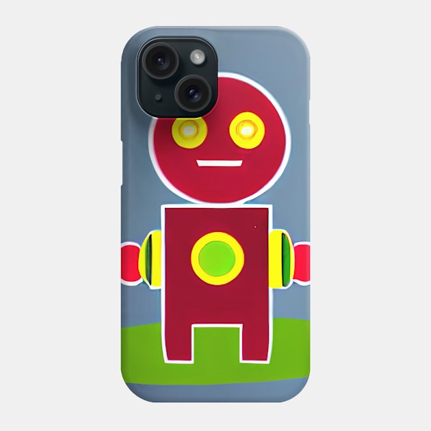 Hug Robot Phone Case by AlienMirror