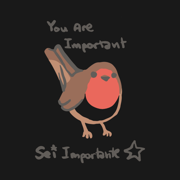 Redbreast - You Are Important by FairytalesInBlk