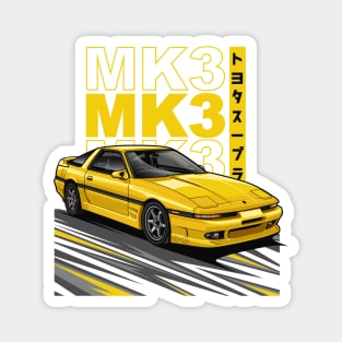 The Legend Supra MK-3 (Yellow Canary) Magnet