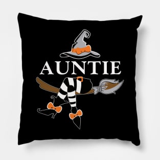 auntie witch halloween Pillow