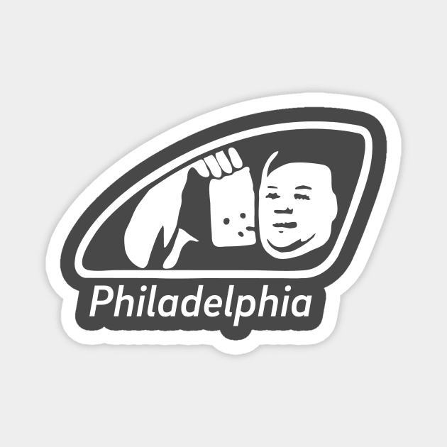 Philly Underbelly - Cheese Perv Magnet by Louis Cook