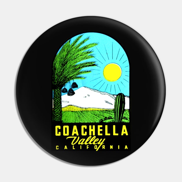 Coachella Valley California Vintage Pin by Hilda74