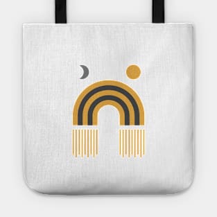 Moon & Sun - Mid Century Modern Tote