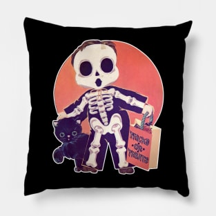 Skeleton Kid Pillow
