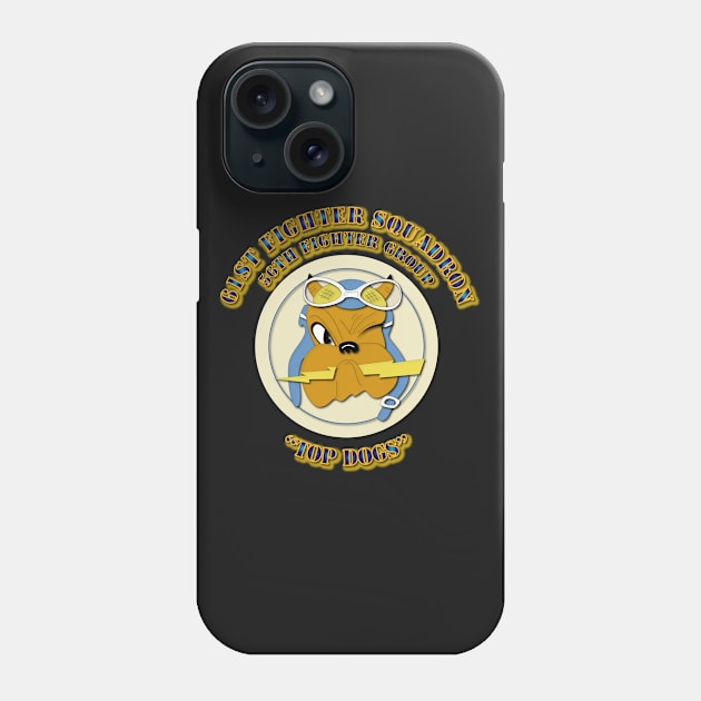 61st Fighter Squadron - 56th Fighter Group Phone Case by twix123844