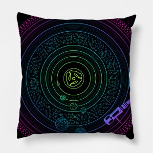 Space DJ Turntable Pillow