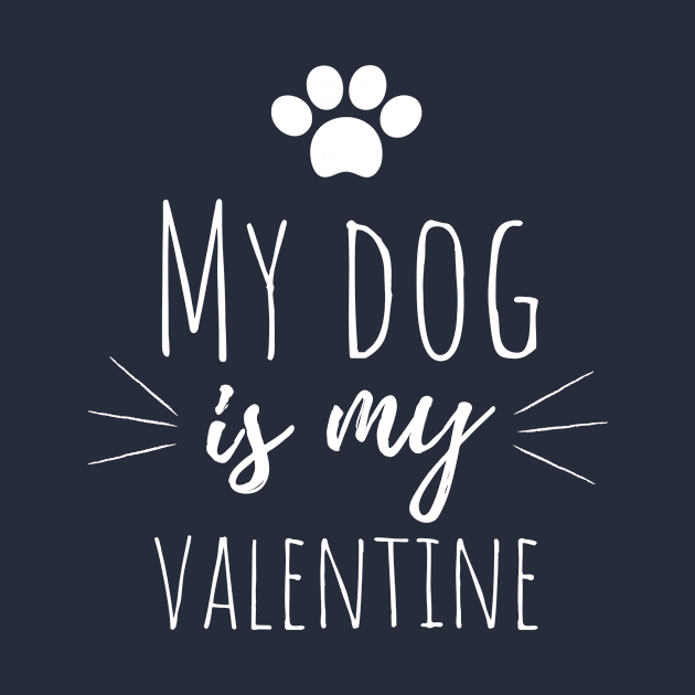 My dog is my valentine. by numidiadesign