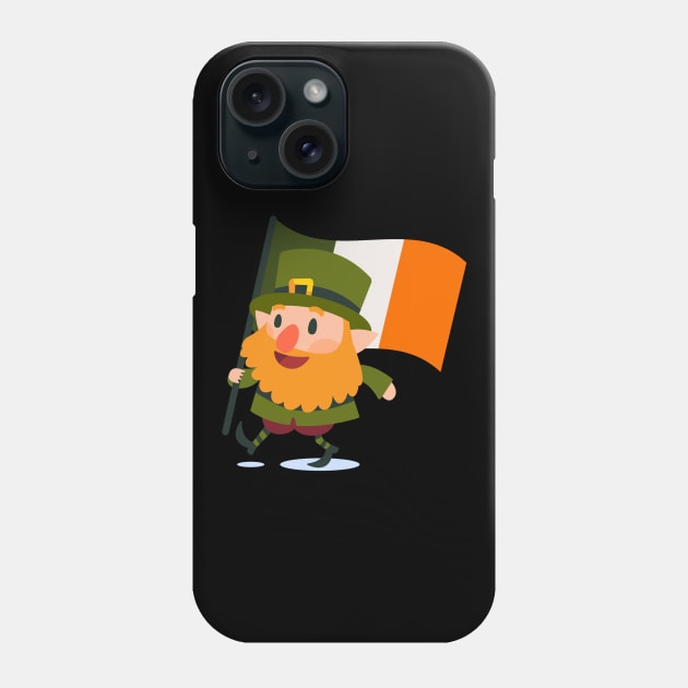 Irish Leprechaun Phone Case by EarlAdrian