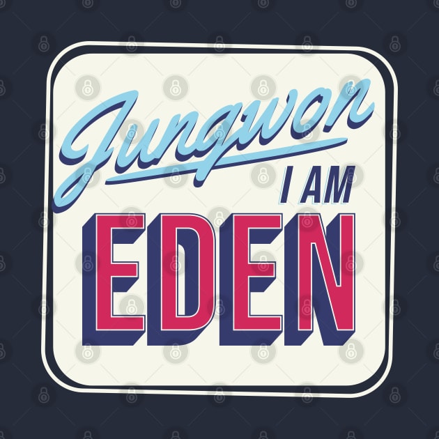 Enhypen Jungwon eden engene typography | Morcaworks by Oricca