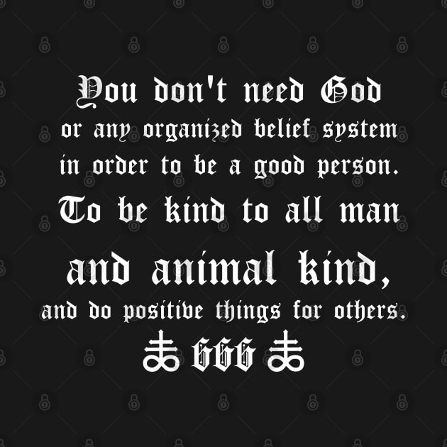 666 - No God by PentagonSLYR