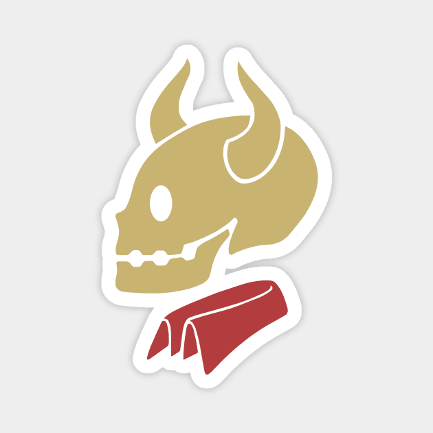 Buffy the Vampire Slayer's Gold Devil Shirt Magnet by hiwattart