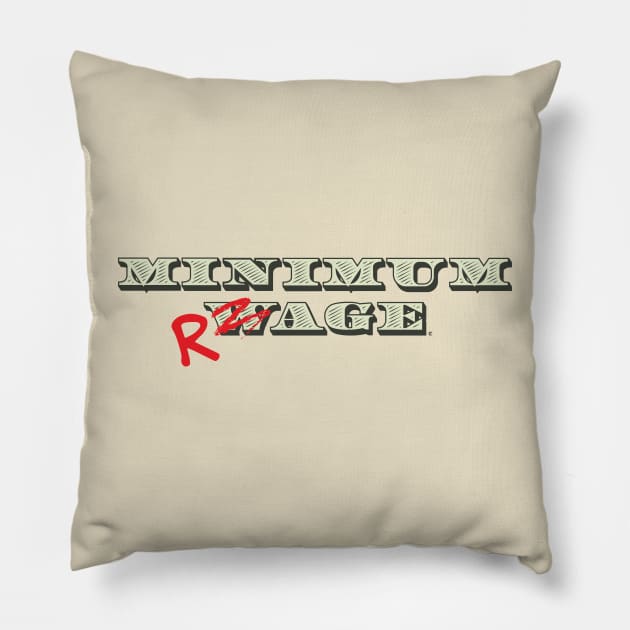 Minimum Rage Pillow by CuriousCurios