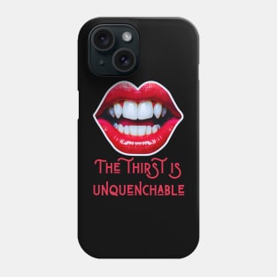 Red mouth Vamp Phone Case