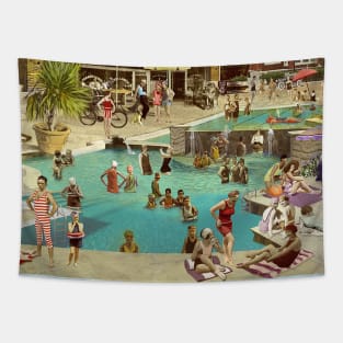 Art Déco Pool Tapestry