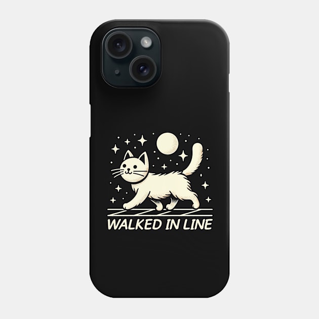 Walked In Line Phone Case by Trendsdk