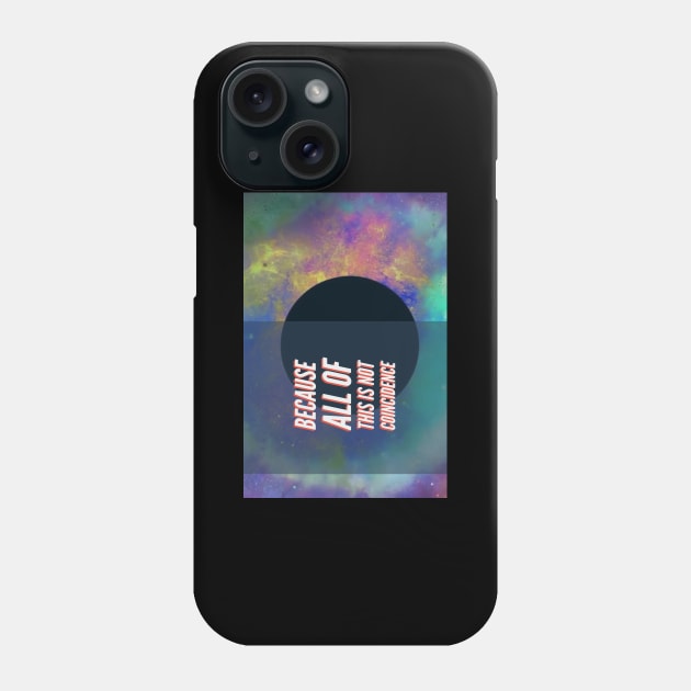 BTS DNA Lyrics - Because all of this is not a coincidence Phone Case by BTSKingdom