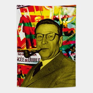 Georges Simenon Tapestry