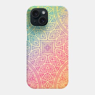 Colorful mandala design Phone Case