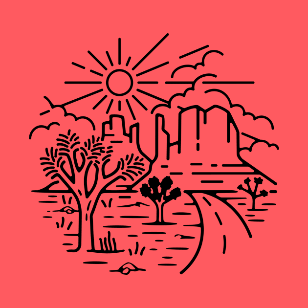 Joshua Tree T-Shirt by Iambolders