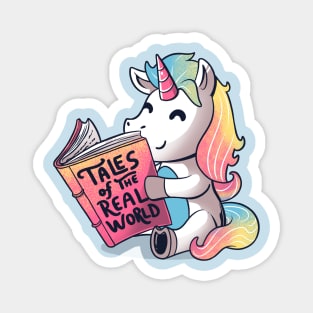 Tales of the Real World Funny Unicorn Magnet