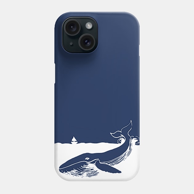 Whale Tail Phone Case by BattleBirdProductions