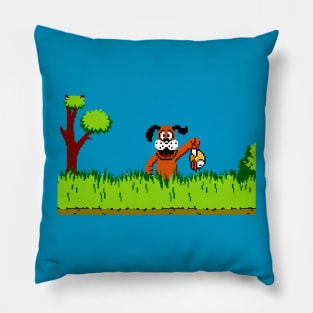 flappy bird hunt Pillow