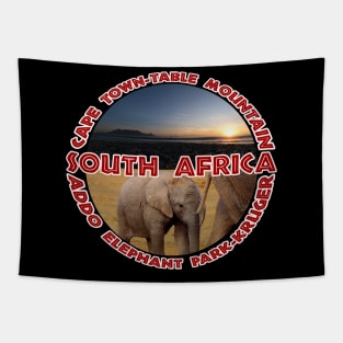 South African Places and photos Tapestry