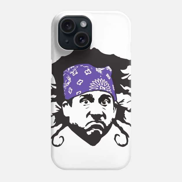 Prison Mike's Bad Day at the Office Phone Case by Pangea5