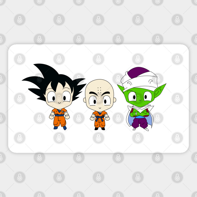Goku Krillin Piccolo Dragon Ball Z Chibis Dragon Ball Z Super