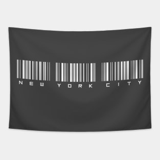 New York CIty - barcode Tapestry