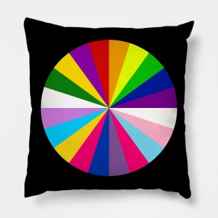 Pride Color Wheel Pillow