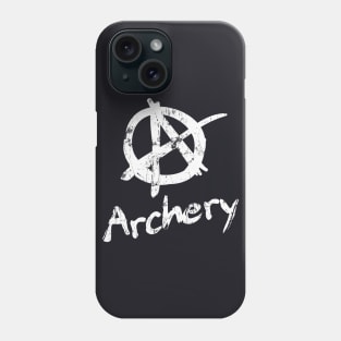 Archery Anarchy Symbol Phone Case