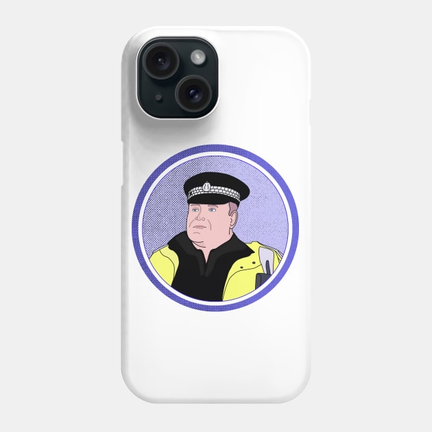 Police Officer Phone Case by DiegoCarvalho