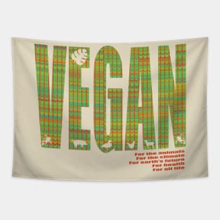 Vegan T-shirt, hoodie, mug, phone case Tapestry