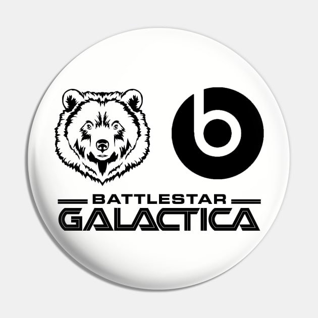 Bears, Beatz, Battlestar Galactica Pin by Rich McRae