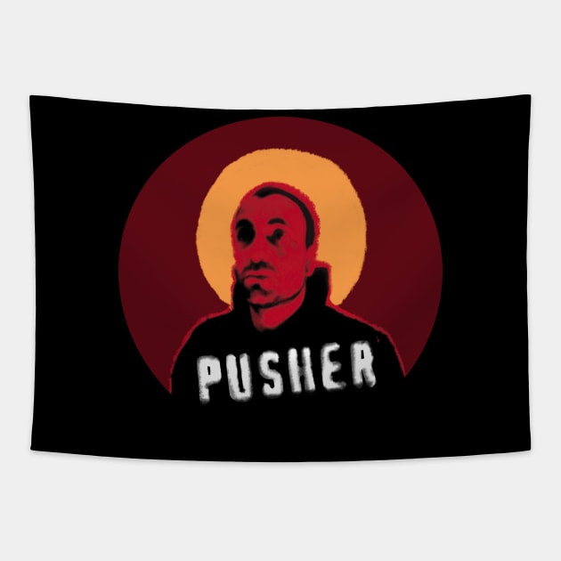 Holy Pusher Tapestry by TenomonMalke