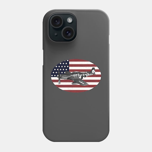 P51 Mustang Phone Case by CANJ72