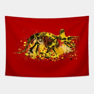 Drip Dry Triceratops Tapestry