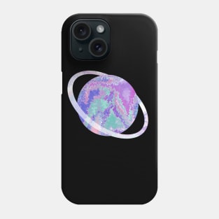 Ringed planet Phone Case