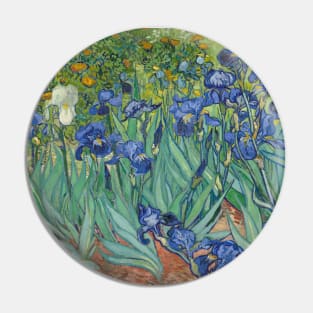 Vincent Van Gogh- Irises Pin