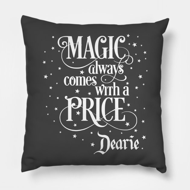 Dearie Pillow by SugaredInk